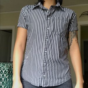 Xxs Striped American Apparel Dress shirt